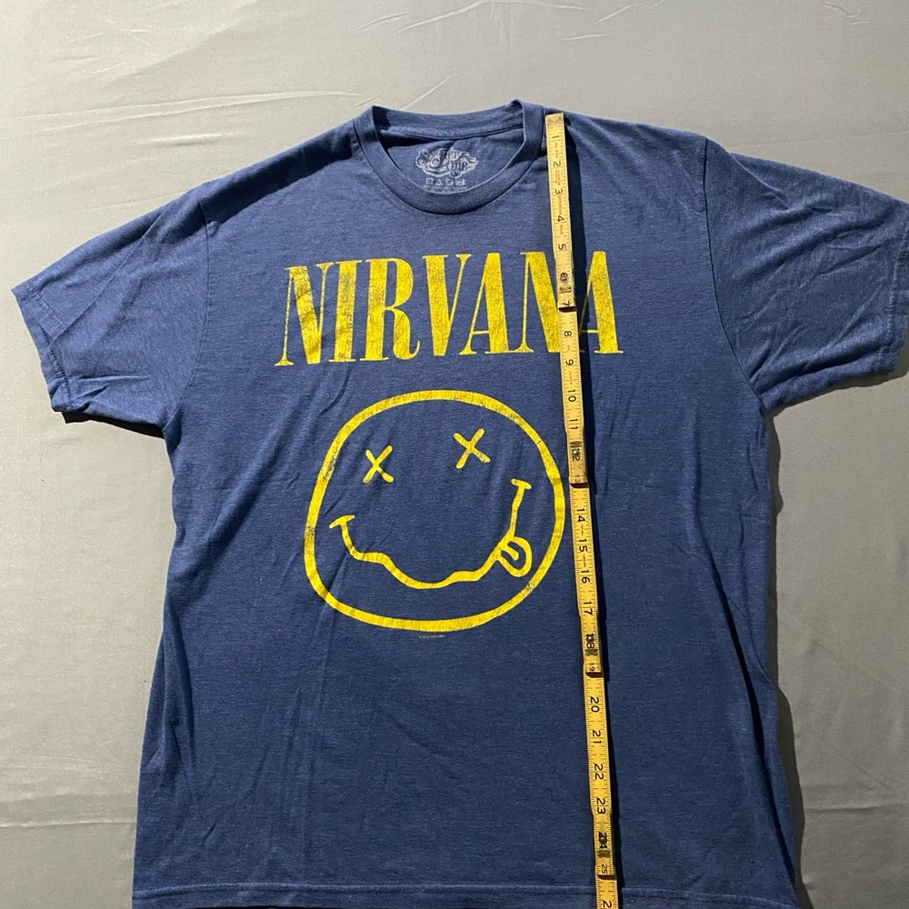 Nirvana Navy Graphic Tee
